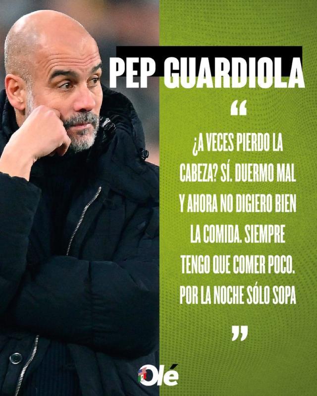 开云入口-瓜迪奥拉：输球让我失眠消化不良情绪失控