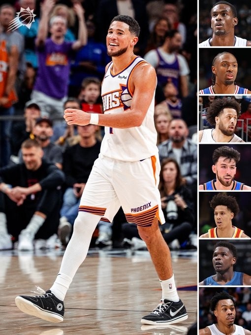 开云网页版-全是年轻人！美国星队最老的是29岁的布克 其余全是25岁或以下